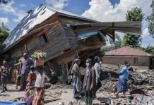 Aumentan a 200 el número de muertos por inundaciones y deslaves en Congo