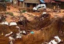 Lluvias dejan río de muerte en RDC