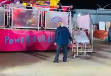 Colapsa un juego mecánico en Las Fiestas de las Flores