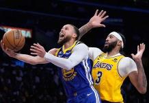 Lakers remontan a Warriors 104-101