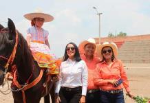 Presentaron a la Escaramuza Infantil “Charra San Luis”