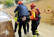 Desbordamiento de ríos inunda localidades en norte de Italia