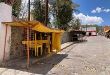 Tras viralización de amenazas, Mexquitic de Carmona parece municipio desierto (FOTOS)