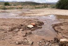 Ducto de El Realito registra nueva fuga a un costado de avenida Salk