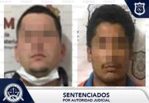 Sentencian a más de 51 años a dos sujetos por delitos de homicidio y robo Sentencian a más de 51 años a dos sujetos por delitos de homicidio y robo