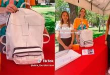 Estudiantes crean mochila para migrantes; las critican en redes