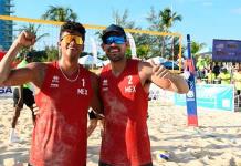 Dupla mexicana se cuelga oro