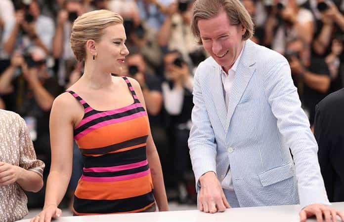 Scarlett Johansson y Wes Anderson / Foto: AP