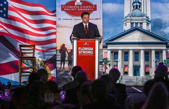 El gobernador de Florida, Ron DeSantis / Foto: EFE