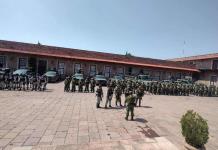 Arriban elementos militares para reforzar la seguridad en San Luis Potosí