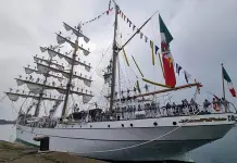 Mujeres Tripulantes en Épica Travesía del Buque Escuela Cuauhtémoc Mujeres Tripulantes en Épica Travesía del Buque Escuela Cuauhtémoc