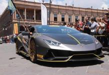 Más de 100 autos de alta gama recorren la capital potosina en el Bash Road Tour