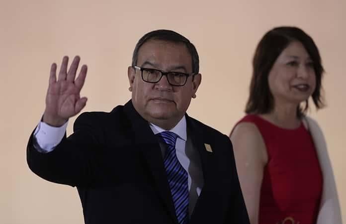 Alberto Otárola, primer ministro de Perú / Foto: EFE