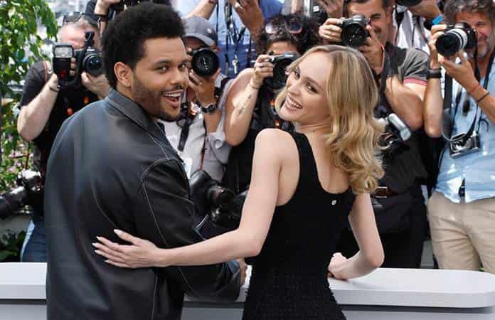 The Weeknd y Lily-Rose Depp / Foto: AP