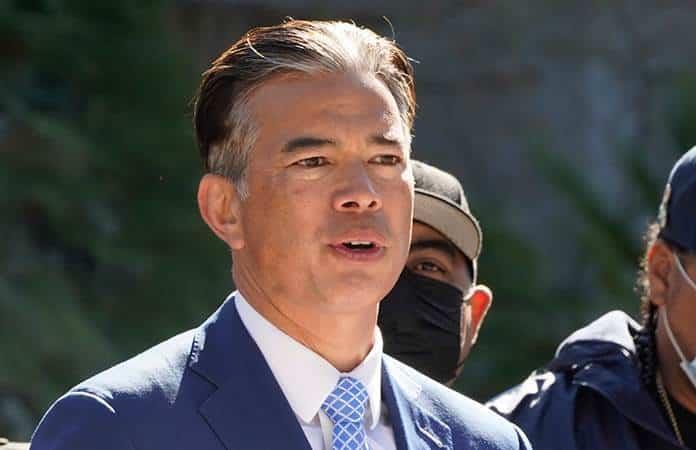 El fiscal general de California, Rob Bonta / Foto: AP