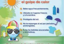 Recomiendan extremar precauciones por ola de calor