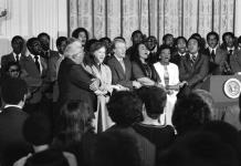 Los Carter y los King formaron una alianza para las relaciones raciales
