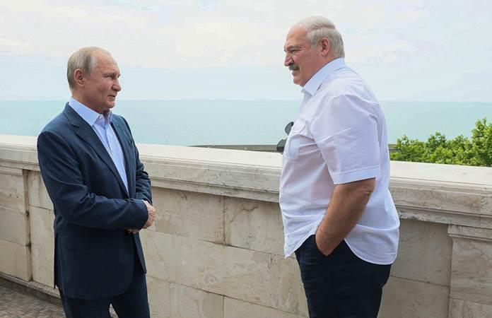 Los presidentes de Rusia y Bielorrusia, Vladimir Putin y Alexandr Lukashenko / Foto: AP