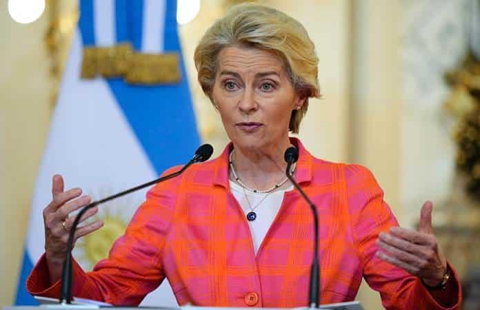 La presidenta de la Comisión Europea, Ursula von der Leyen / Foto: AP