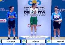 Yareli Acevedo gana en el Campeonato Panamericano de Ciclismo