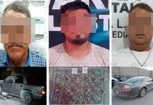 Arrestan a tres conductores, uno arrojó ponchallantas