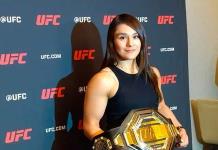 Grasso es la número 1 en el ranking UFC