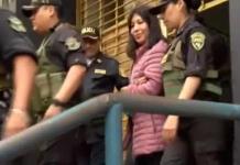 Ex primera ministra peruana es recluida en penal de Lima para cumplir prisión preventiva