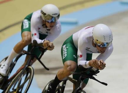 México termina quinto en ciclismo de velocidad en París 2024