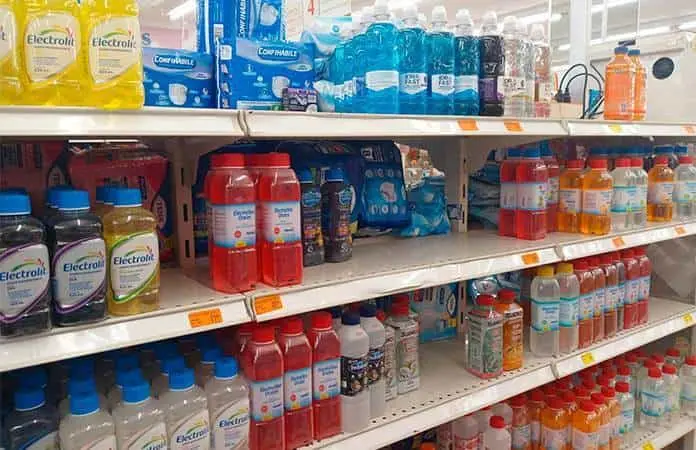 Gravan sueros orales con excepciones; libres, toallas femeninas