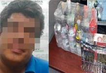 Atrapan a maleante que entró a robar a un OXXO