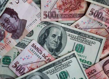 Dólar abre en 16.54 pesos al mayoreo