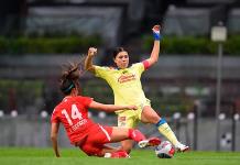 América femenil golea 4-1 a Toluca