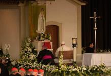 El papa rezó con dolor y en silencio por la paz en el mundo ante la virgen en Fátima