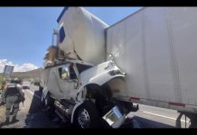 Aparatoso accidente en la carretera a México