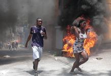 Haitianos exigen freno a violencia