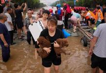 Millonarias pérdidas por lluvias en China