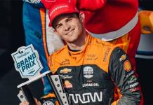Pato OWard logra su sexto podio al quedar tercero en Indianápolis