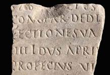 Encuentran fragmentos de la Antigua Ostia que relatan la época del emperador Adriano
