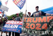 Detractores de Trump destacan su patrón criminal y seguidores hablan de caza de brujas
