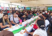 Familias soledenses se dieron cita en la Fenapo para el primer Día de Garnachas gratis