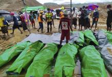 Hallan 33 cadáveres tras un alud en mina de jade en Myanmar