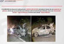 Hallan segundo auto de jóvenes desaparecidos