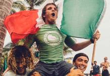 Mexicano consigue en surf plaza para París 2024