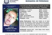 Realiza FGE operativo de búsqueda para localizar a Gustavo Ramírez, conductor desaparecido