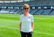 Marion Reimers sorprende al defender a Chicharito Marion Reimers sorprende al defender a Chicharito