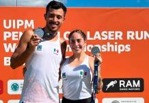 Mexicanos ganan medalla de plata en Pentatlón Moderno