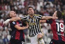 Vlahovic rescata empate para Juventus ante Bologna tras abucheos