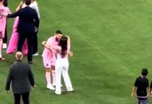 Antonella Rocuzzo confundió a Messi con Jordi Alba (video)