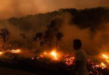 El fuego ha calcinado más de 150,000 hectáreas de territorio griego
