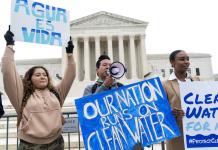 Gobierno de EEUU debilita protecciones al agua, diciendo que fallo de Corte no le dejó otra opción